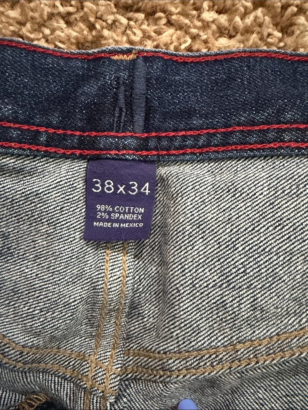 johnnie-O Men's Straight Jeans in Dark Blue Wash